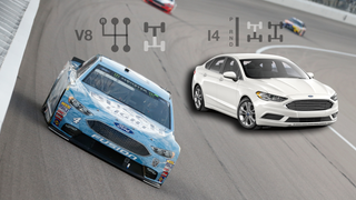 Here's How Modern NASCAR Race Cars Compare To Their Road-Going Counterparts